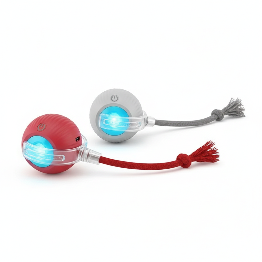 Balle Interactive Chat Rechargeable