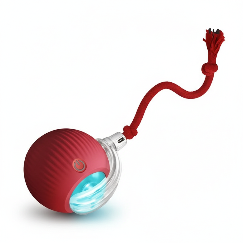 Balle Interactive Chat Rechargeable